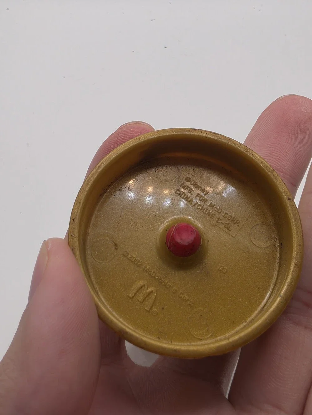 Disney's 100 Years of Magic Grumpy 1937 McDonald's Happy Meal Toy
